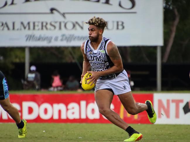 Palmerston Magpies were one of three sides to lose their home game in Round 4. Picture: Celina Whan/AFLNT Media