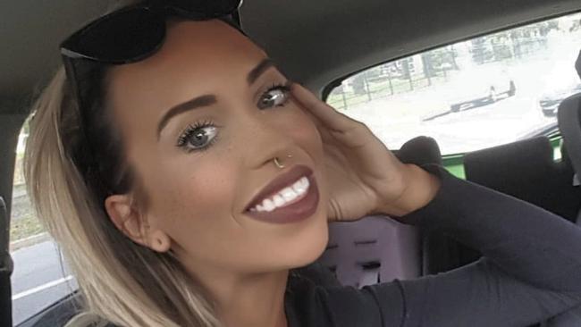 Chelsea Hall, 27, has pleaded guilty to biting a woman's face at Northies in September 2018. Picture: Instagram