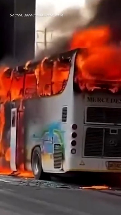 Multiple students killed in bus fire in Bangkok