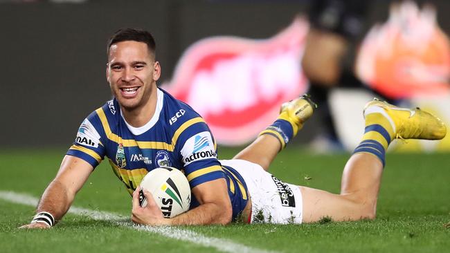 Titans coach Garth Brennan was keen to bring Corey Norman to the Gold Coast, but the club’s brass were not impressed by the Eels player’s behaviour. Picture: Brendon Thorne/Getty Images