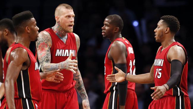 Miami Heat forward Chris Andersen.