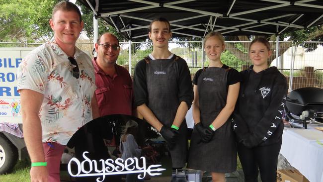 Owner Scott Thompson and the Odyssey Bistro team at the Relish Food & Wine Festival.