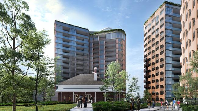 Consolidated Properties Group purchased the 600 Coronation Drive parcel and former ABC site, which spans 1.5ha, for $43.5m from Sunland in March. Picture: John Wardle Architects