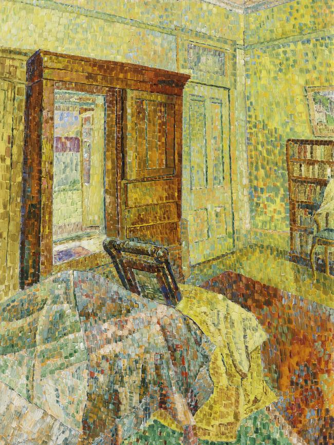 Grace Cossington Smith, Interior in yellow 1962-64,