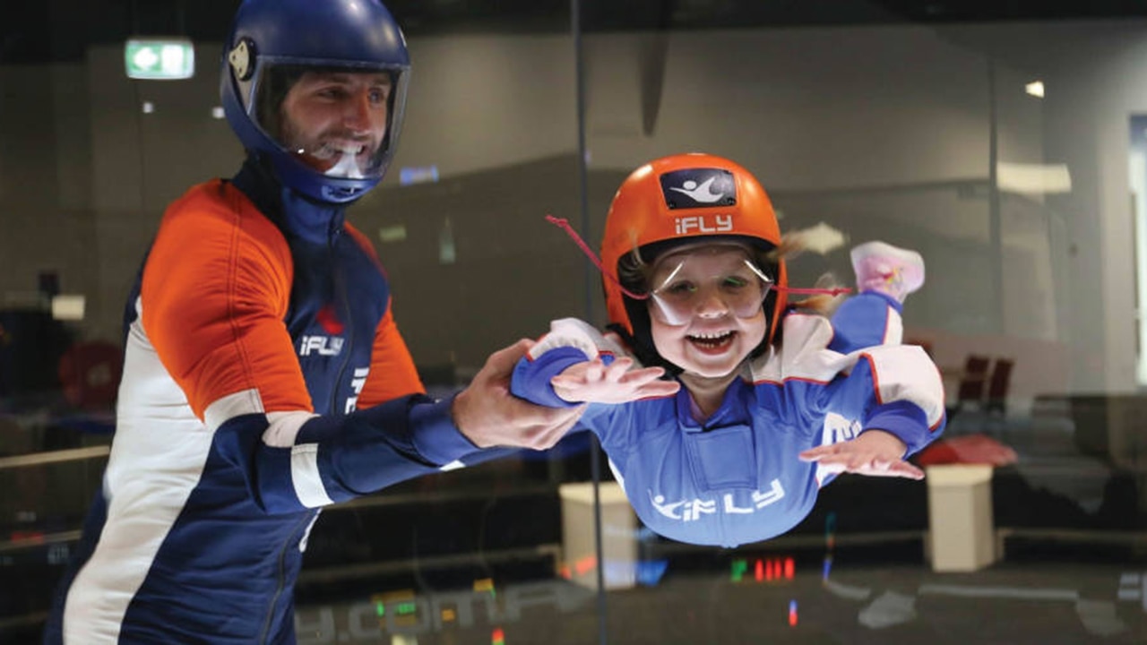 iFly skydiving. Picture: Experience Oz