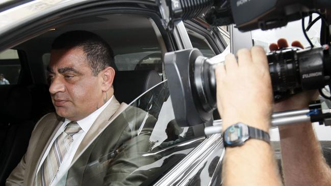 Charged...  Former Nomads bikie boss Sam Ibrahim.