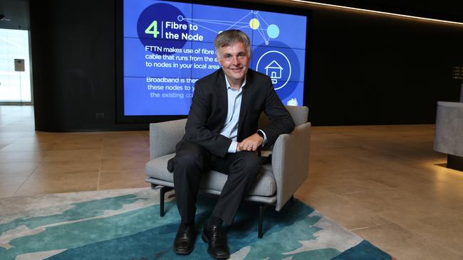 NBN Co chief executive Stephen Rue. Picture: Britta Campion