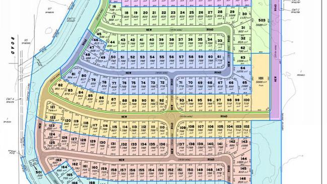 BIG PLANS: The Bundaberg Regional Council has approved a development application for a large sub-division in Kalkie. Source: Proposal documents, Insite SJC.