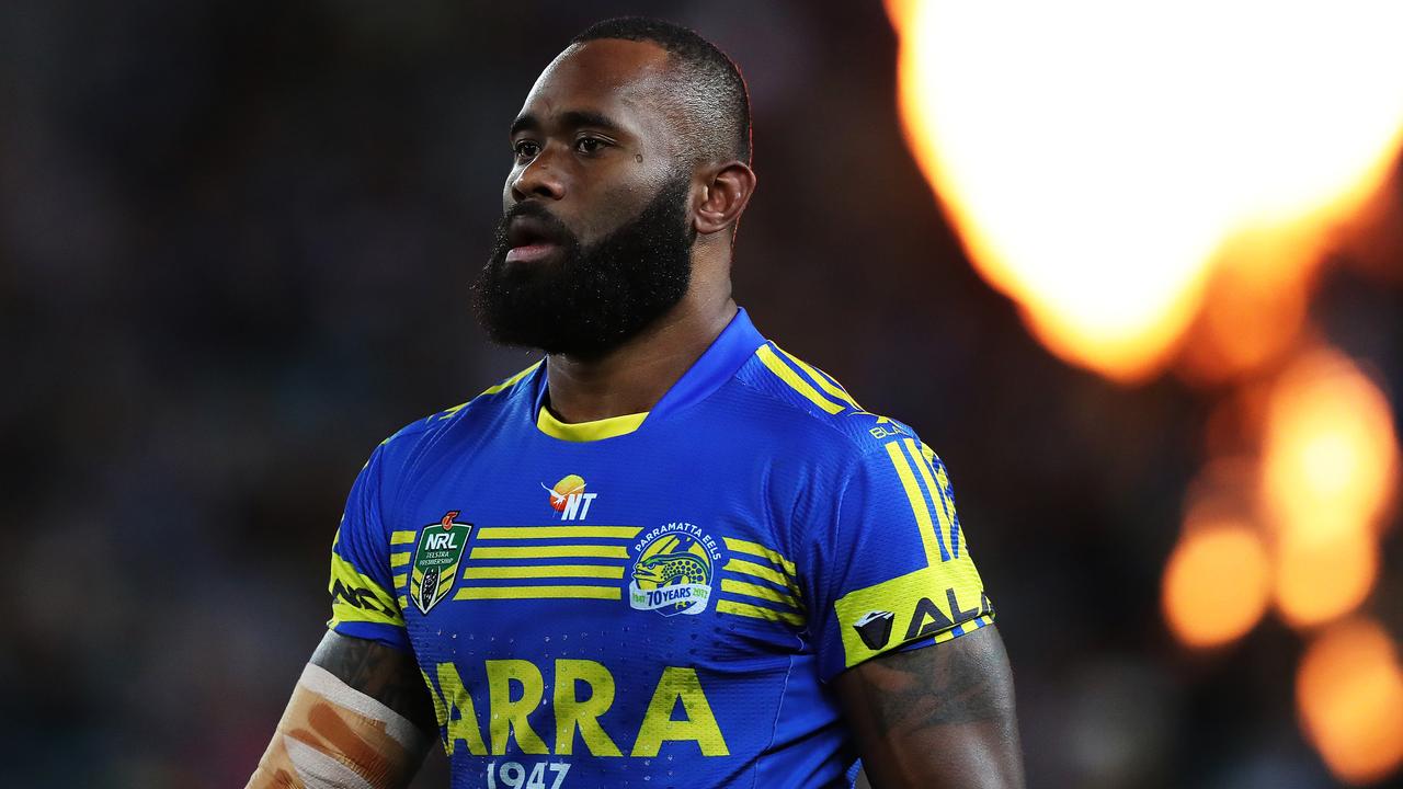 Semi Radradra is holding talks about a return to the NRL, but Eels aren’t in the conversation. Picture: Brett Costello