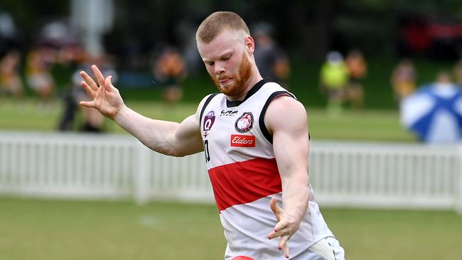 Redland-Victoria Point player Brock AstonQAFL match between Sherwood v Redland-Victoria PointSaturday April 9, 2022. Picture, John Gass