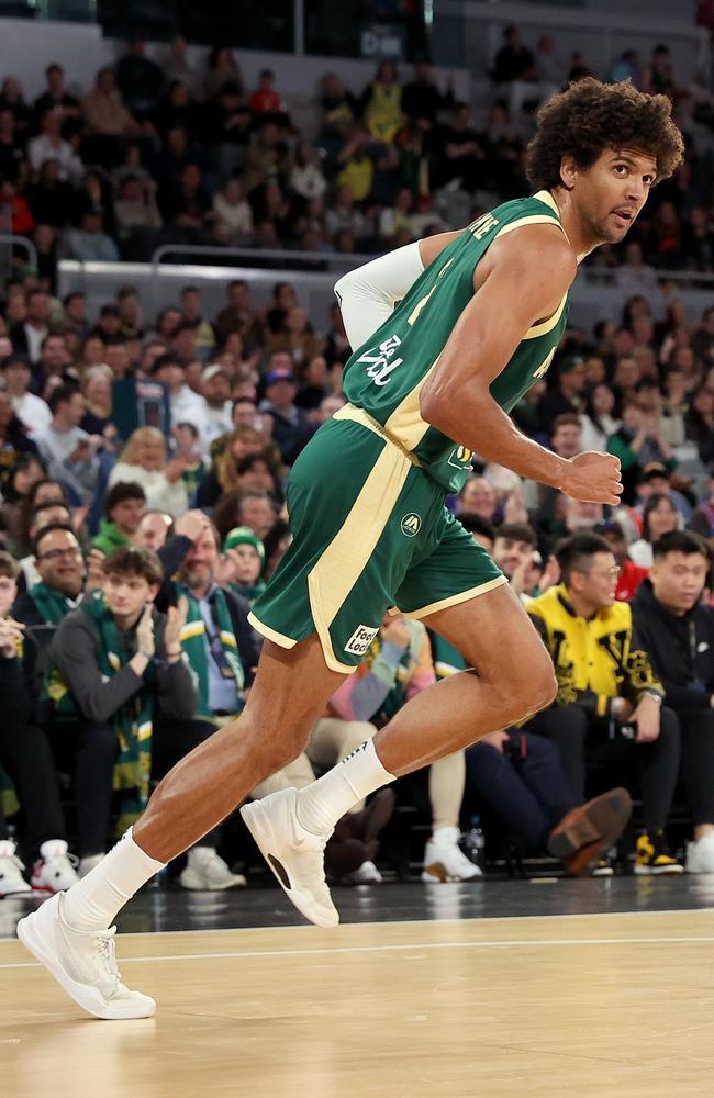 Matisse Thybulle is a surprise omission from the Boomers squad. Picture: Getty Images