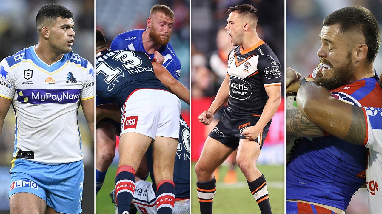 Ready for a haircut? David Fifita, Luke Thompson, Luke Brooks and David Klemmer are all in line for pay cuts on their next deals.