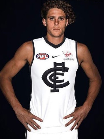 Carlton has unveiled its new clash guernsey for 2019. Picture: Carlton FC