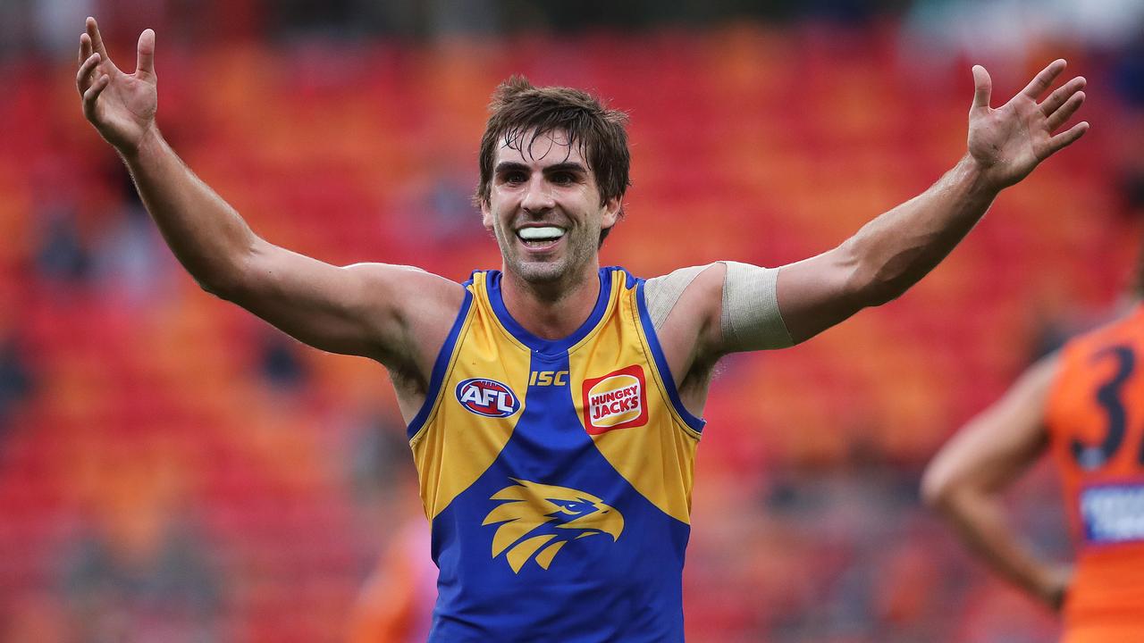West Coast is reportedly willing to offer Andrew Gaff a six-year deal. Photo: Phil Hillyard