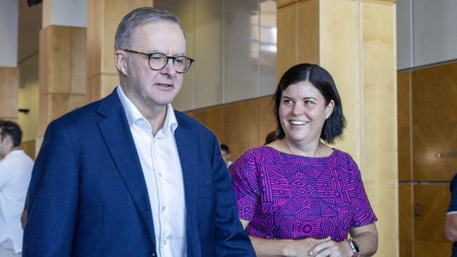 Prime Minister Anthony Albanese was last in Darwin in early June ahead of the NASA rocket launches from the Arnhem Space Centre. Picture: Floss Adams