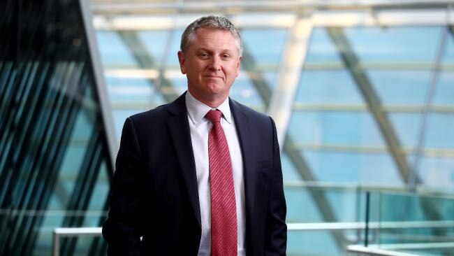 Macquarie Group's new chief economist, Ric Deverell. Picture: Hollie Adams.