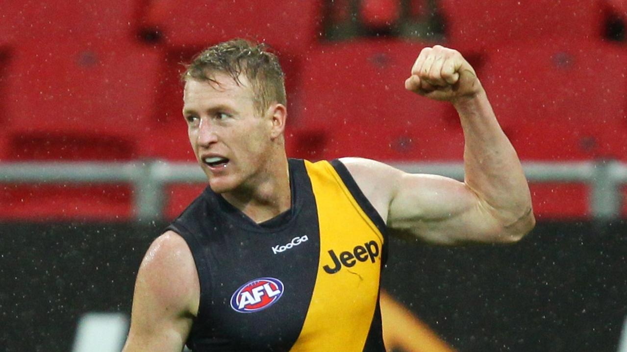 Daniel Connors played for the Richmond Tigers between 2007 and 2012. Picture: Matt King/Getty Images