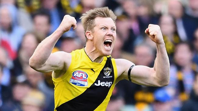 Jack Riewoldt starred on and off-field on Grand Final day. Picture: Getty Images