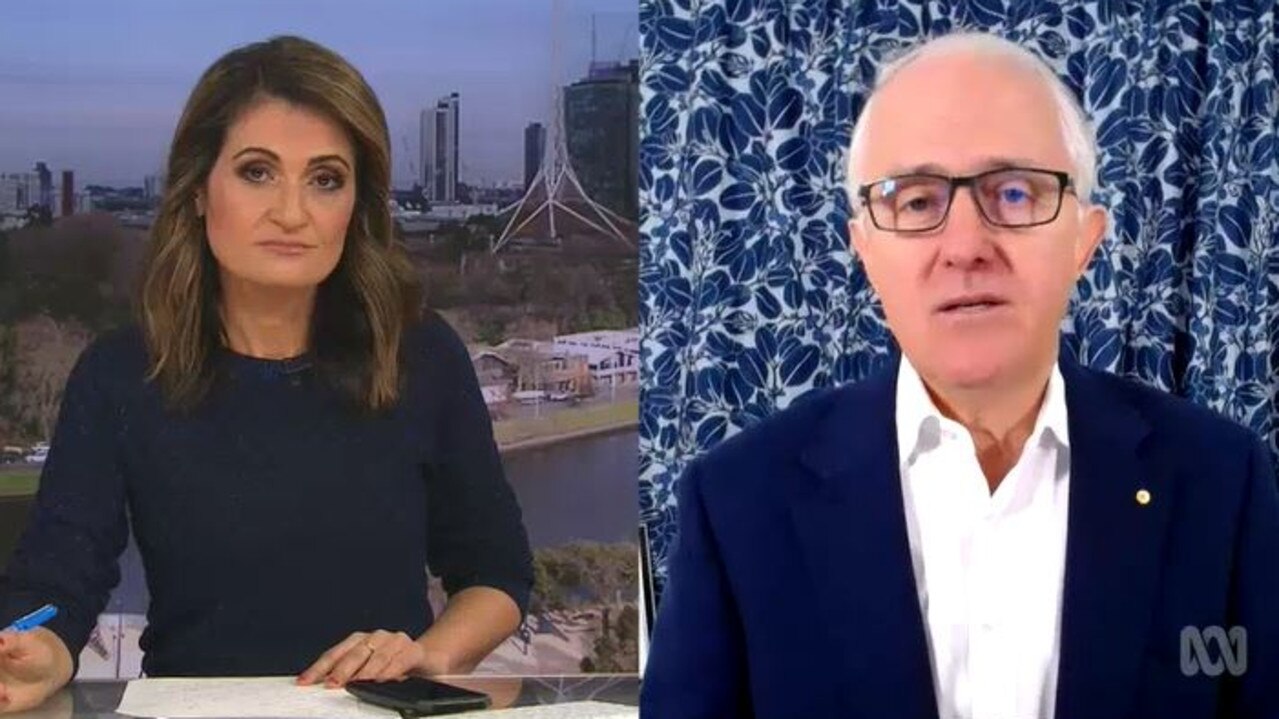 Malcolm Turnbull did not hold back when criticising the government in an interview with Patricia Karvelas.