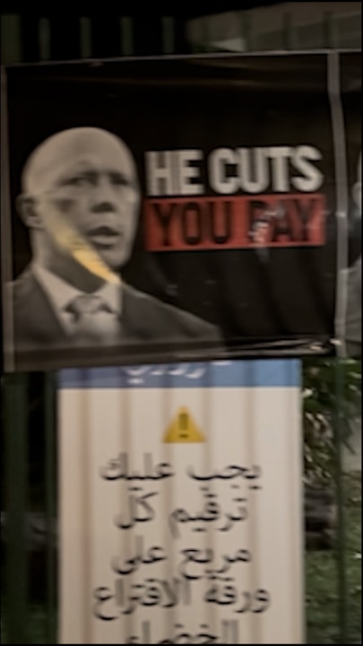 ALP bulk orders anti-Dutton signs