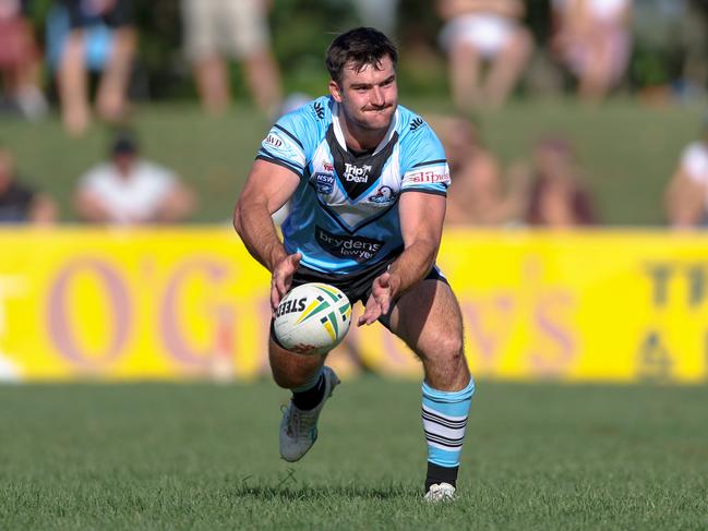 Michael Dwane. Picture: DC Sports Photography. NRRRL Round 2, 1st Grade. Ballina Seagulls vs Marist Brothers at Kingsford Smith Park, Sunday 13th April 2025.
