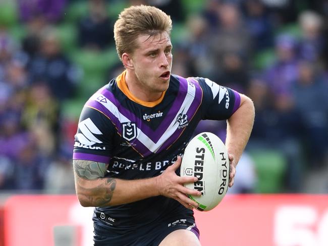 Cameron Munster of the Storm loses his dual-position status in 2020. Picture: AAP Image/Julian Smith