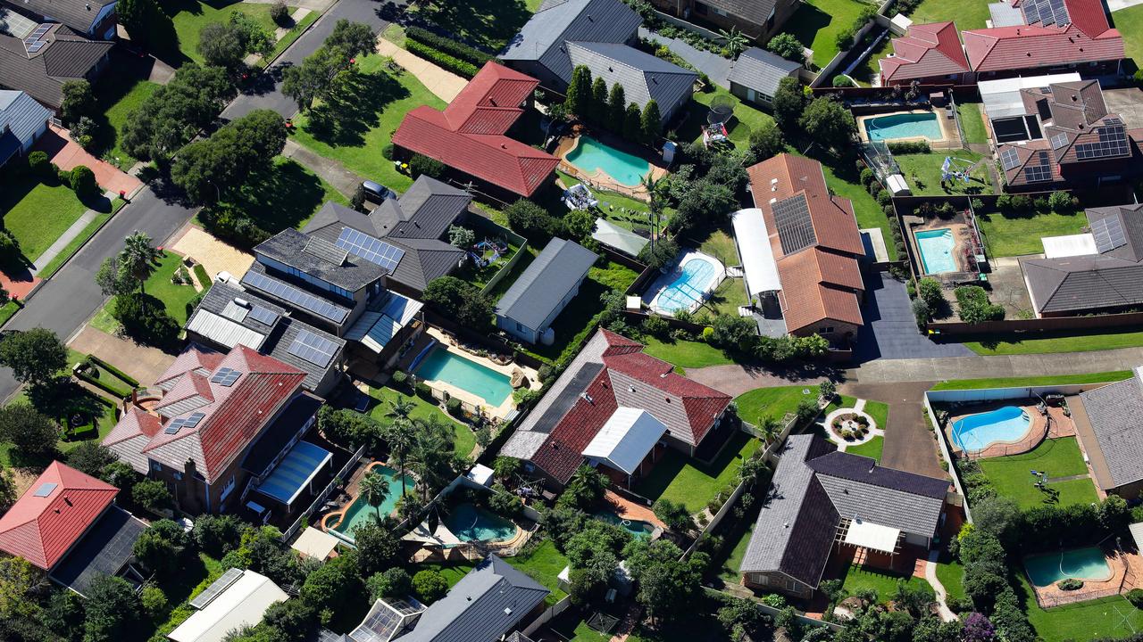 Sydney property prices have skyrocketed this year. Picture: NCA NewsWire / Gaye Gerard