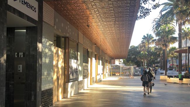 Chemist Warehouse is to move into the newly renovated retail strip on The Corso, Manly. Picture: Julie Cross