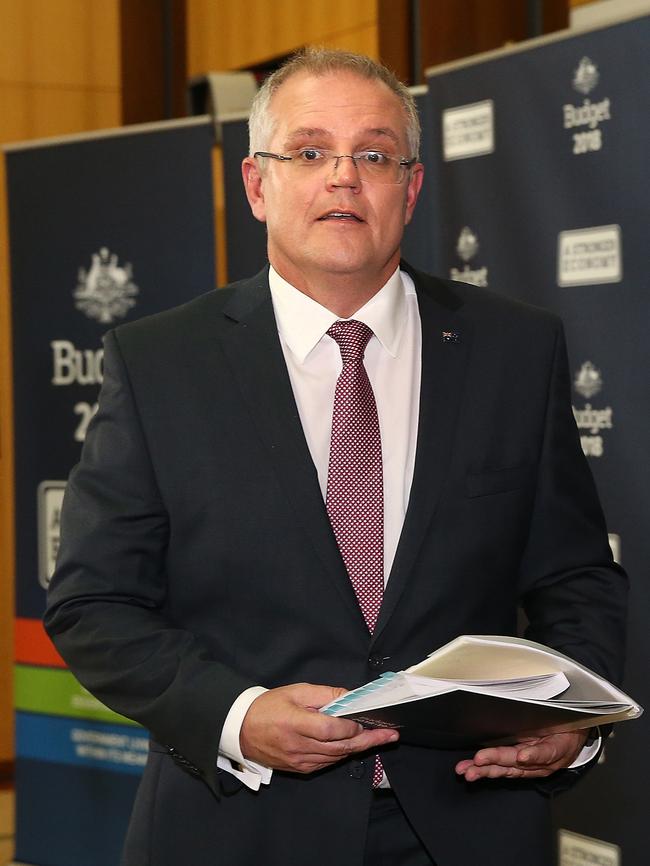 ScoMo has delivered his third — and probably best yet — Budget. Picture: Kym Smith