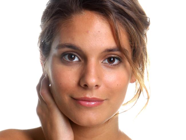 Actor Caitlin Stasey, one of the female stars of new Australian film 'Tomorrow When the War Began, during photo shoot at News Limited's Surry Hills studio in Sydney.