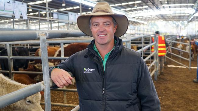 Nutrien Yea branch manager Tyson Bush. Picture: Rachel Simmonds
