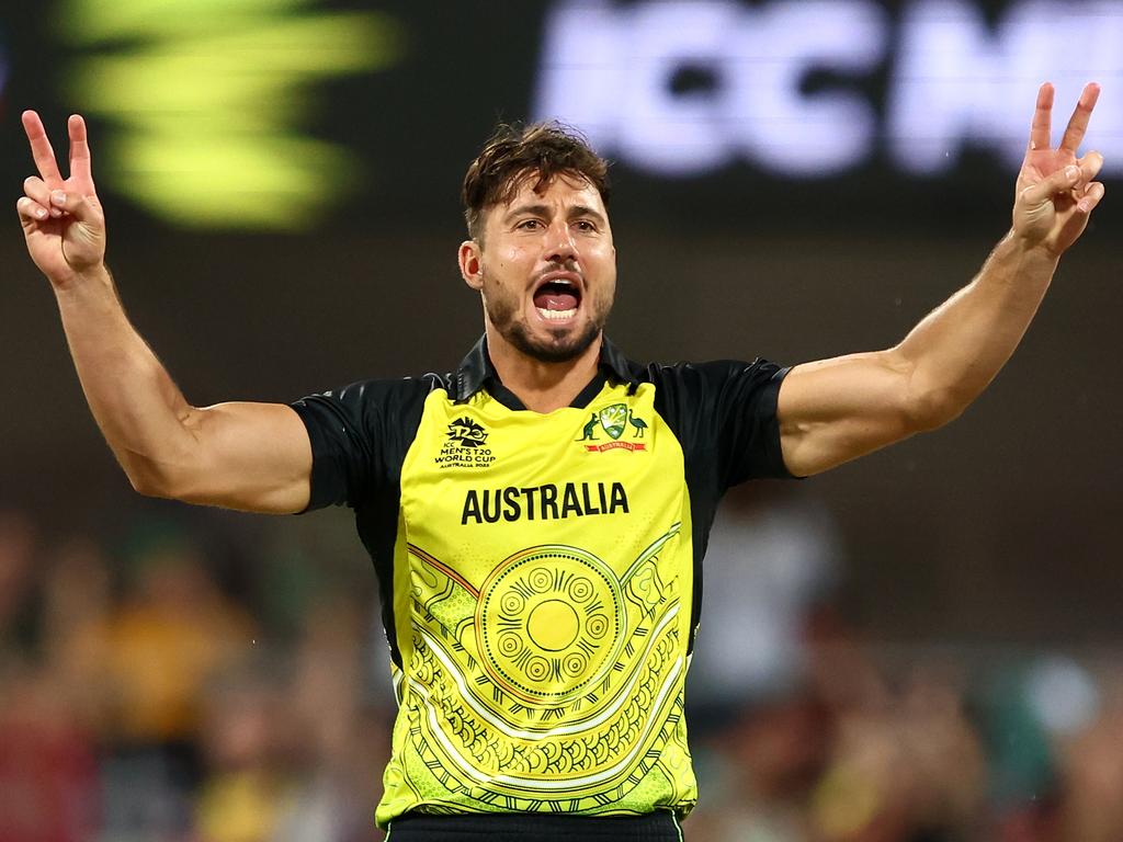 Marcus Stoinis has dropped a retirement bombshell. Picture: Chris Hyde-ICC/ICC via Getty Images.