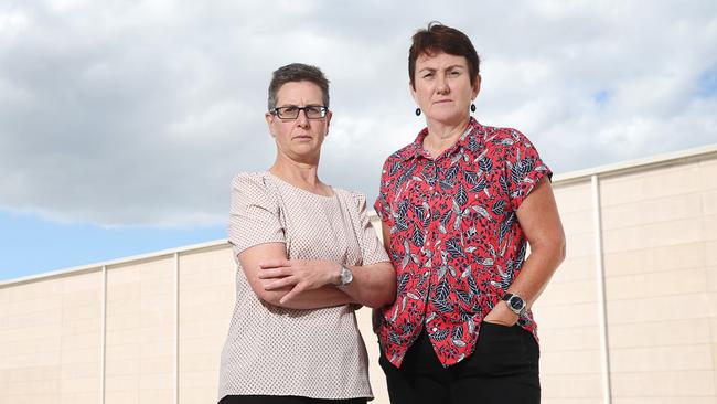 Robyn Wheeler and Ros Taylor were at Cromer High with Joanne Curtis. Picture: Richard Dobson