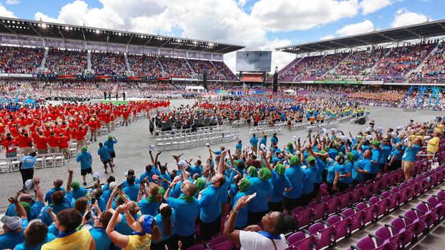 The USA Special Olympics recently began at Exploria Stadium in Orlando, Florida on June 5, 2022. Picture: Stephen M. Dowell/Orlando Sentinel/Tribune News Service via Getty Images.