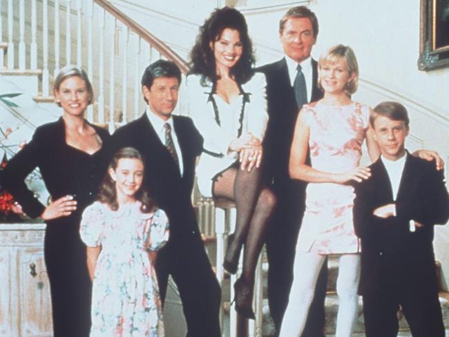 The cast of The Nanny.