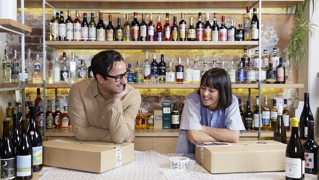 Blackhearts &amp; Sparrows founders Paul and Jessica Ghaie are opening the boutique bottle shop in the former store of North Hobart stalwart Voula Delios.