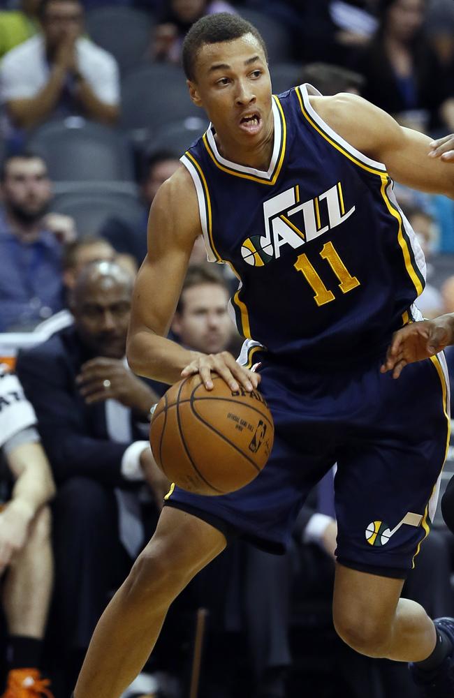 Dante Exum scored eight points in Utah’s win over New Orleans.