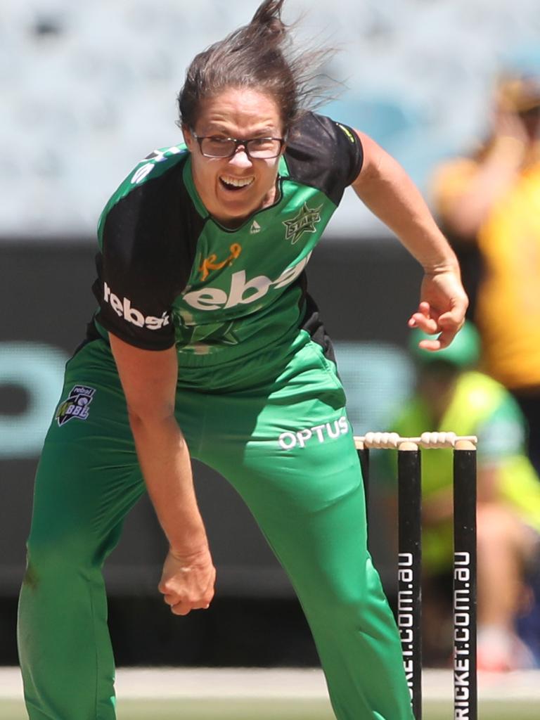 Emma Kearney in action for Melbourne Stars.