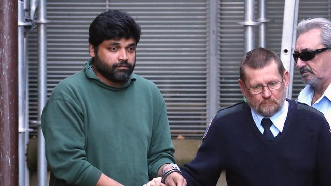 Shahab Ahmed (left) stabbed his wife 14 times after seeing sexual messages from their friend. Picture: David Gray