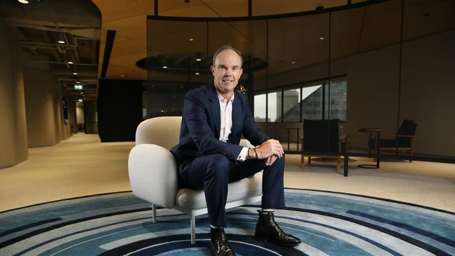 Hamish Douglass at the Magellan offices in Sydney. Picture: Britta Campion / The Australian