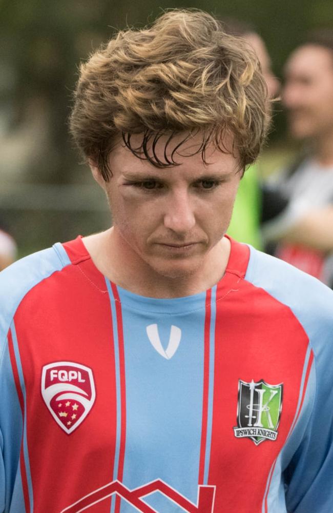 Ipswich Knights sharpshooter Nick Edwards responded superbly to being dropped mid-season to showcase his goal scoring quality. Picture: Gary Reid