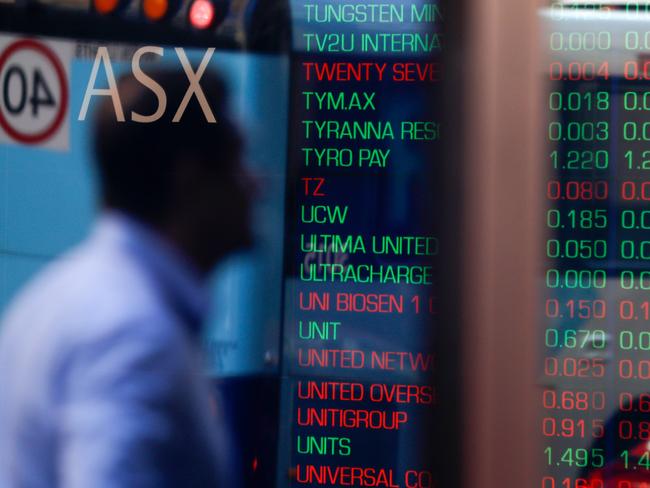 Australia’s share market has plunged again following three days of gains, smashing any incipient hopes that the bear market is finished. Picture: Getty Images