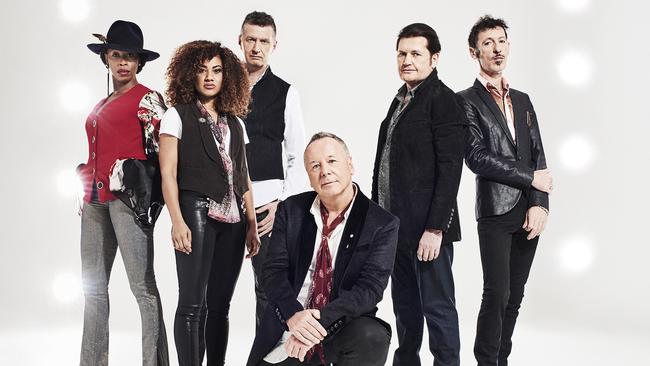 Scottish band Simple Minds are celebrating 40 years since their first album. Pic: Supplied