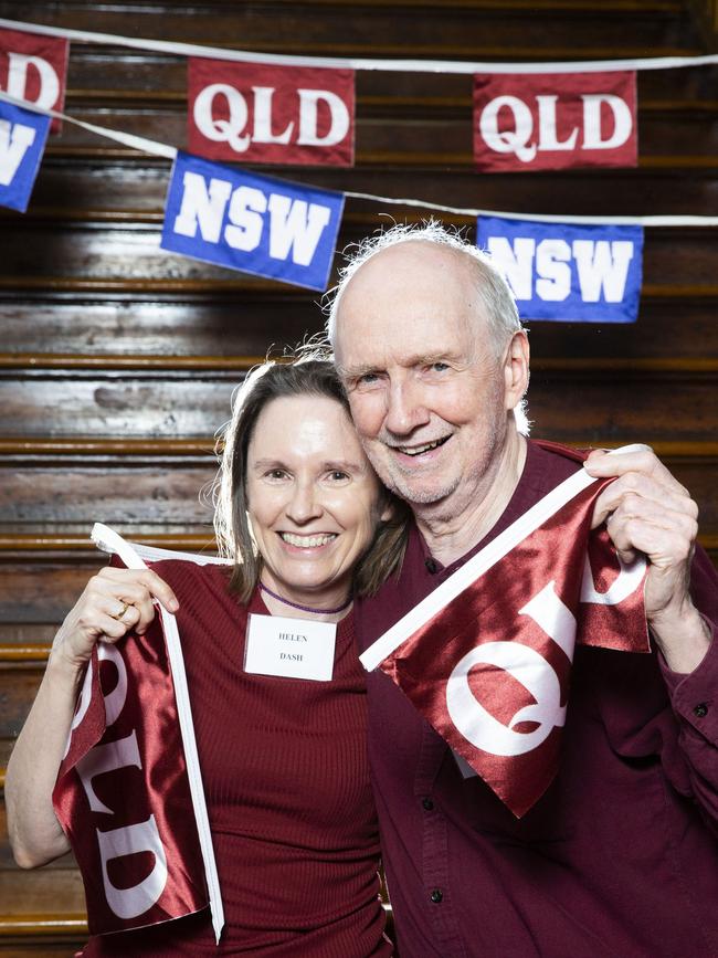 State of Origin: The Musical! Premiere, Princess Theatre Woolloongabba. Helen and Hugh Lunn. 30.11.2019 - Picture: Renae Droop/RDW Photography