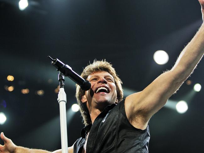 Jon Bon Jovi. Picture: AP