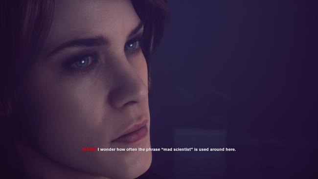 Jesse’s often wry internal monologue adds some insights into her thoughts and the game’s story.