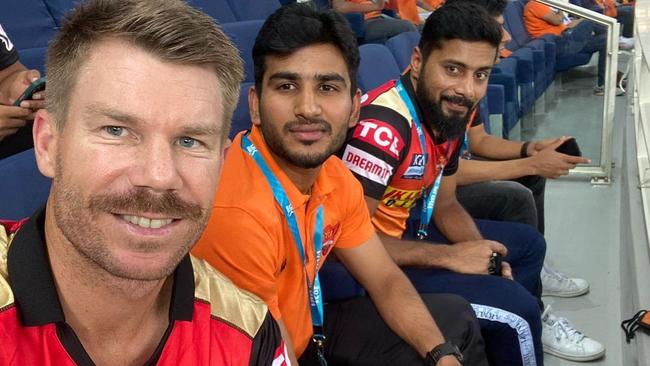 David Warner watched more IPL games than he played. Picture: Instagram