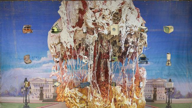 Works including Jim Shaw’s Capitol Viscera Appliances mural will explore themes of isolation, representation and the future. Picture: Supplied