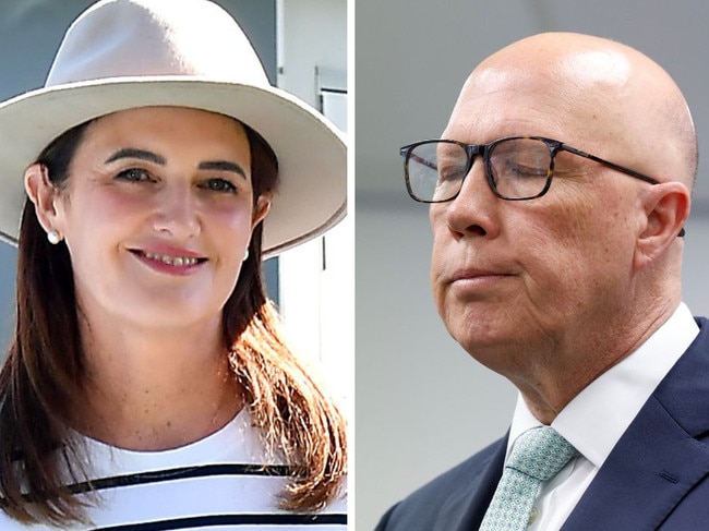 Peter Dutton faces a tight contest to hold his own seat of Dickson in Brisbane's north. Picture: NewsWire