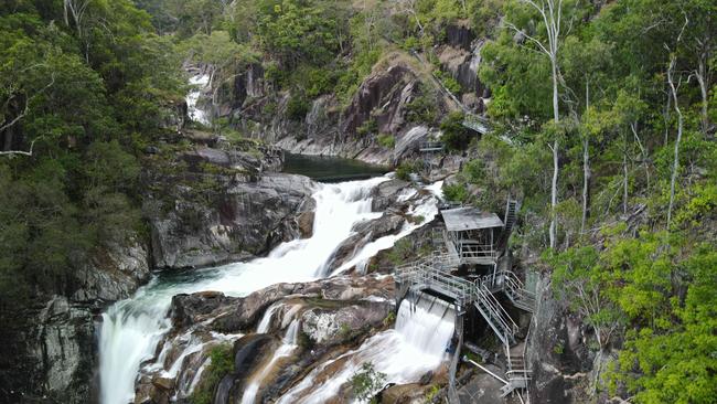 A 35 year old man suffered an accident at Behana Gorge, south of Gordonvale. Picture: Brendan Radke